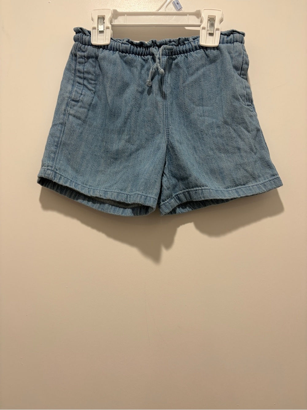 Denim Euc shorts chambray jean - Picture 2 of 3